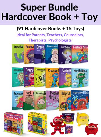 Super Hardcover Bundle (91 Books + 15 Toys)