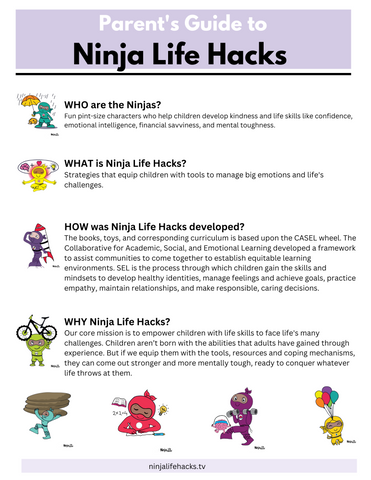 Parent's Take Home Guide to Ninja Life Hacks