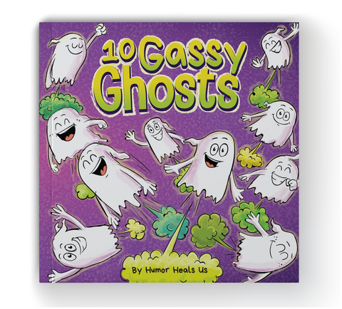 10 Gassy Ghosts Paperback Book