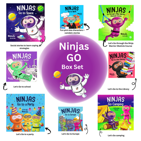 Ninjas Go! Box Set