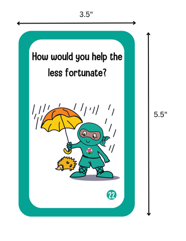 Ninja Life Hacks Thoughts and Emotions Conversation Cards (box)