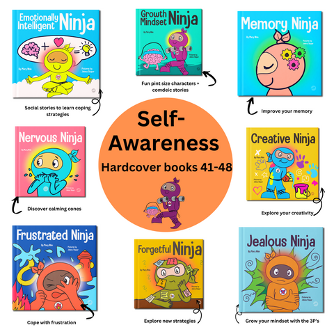 Self-Awareness Hardcover Bundle Books: 41-48