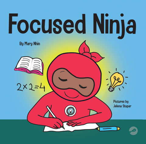 Focused Ninja Mini Books Classroom or Party Gift Set (30 Mini Books)