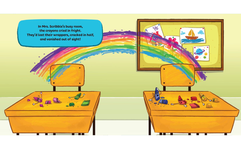 Crayon Pals Paperback Book