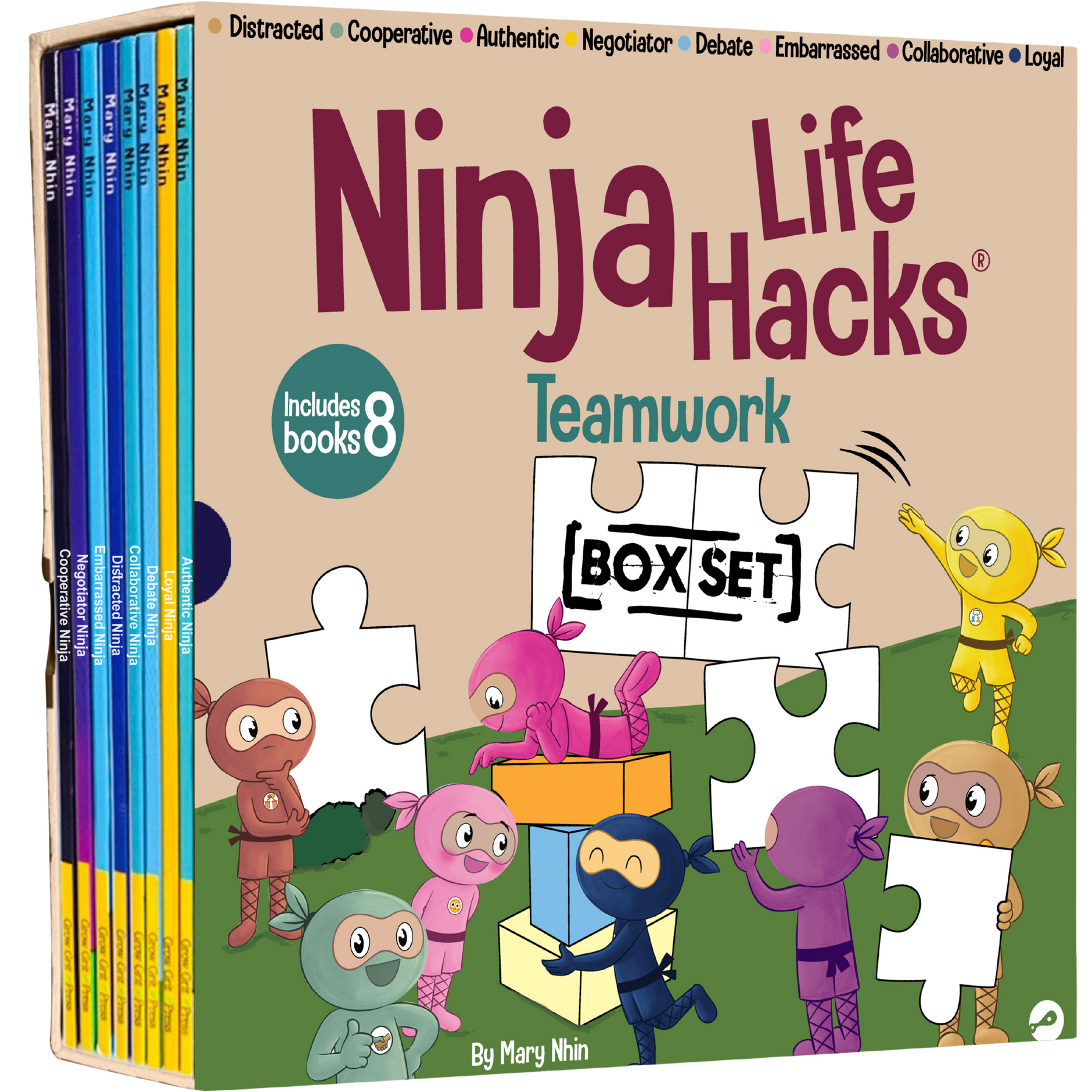 Ninja Life Hacks: Little Ninjas, BIG Emotions by Mary Nhin