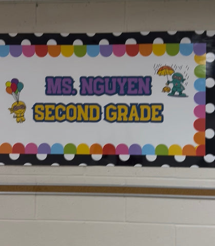 Class Birthdays 2'x2.5' + Any Banner  2'x6'