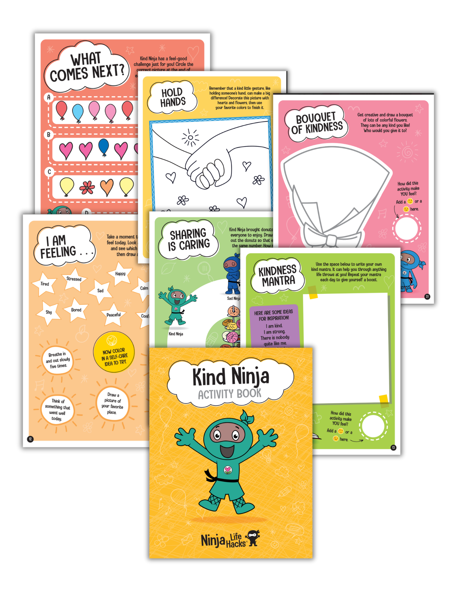 Ninja Worksheet.pdf Ninja Activity Book Bundle (5 books) pdf – Ninja Life Hacks - Growth ...