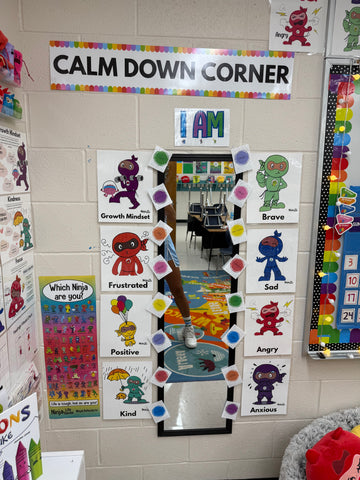 WELCOME Ninja headquarters, Reading, Calm Down, Meet Ninjas signs (4 signs)