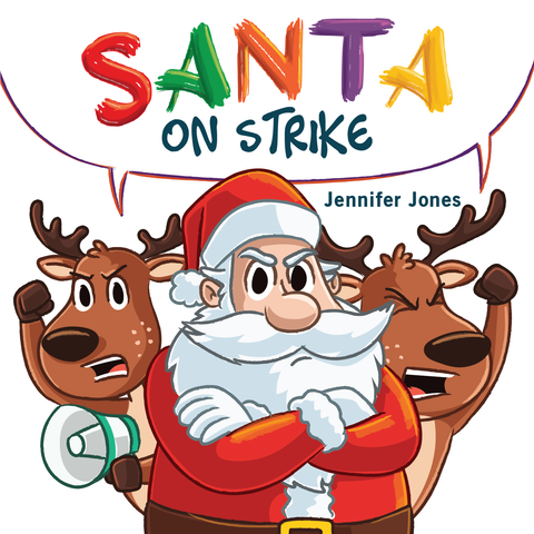 Santa on Strike Paperback Book