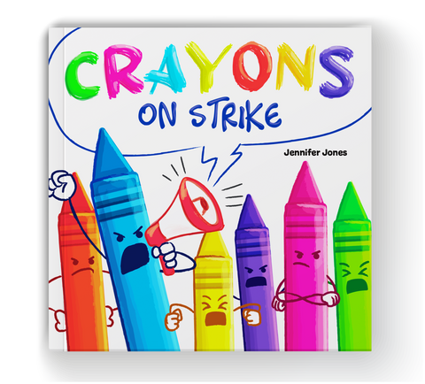 Crayons on Strike Book + Lesson Plan Bundle