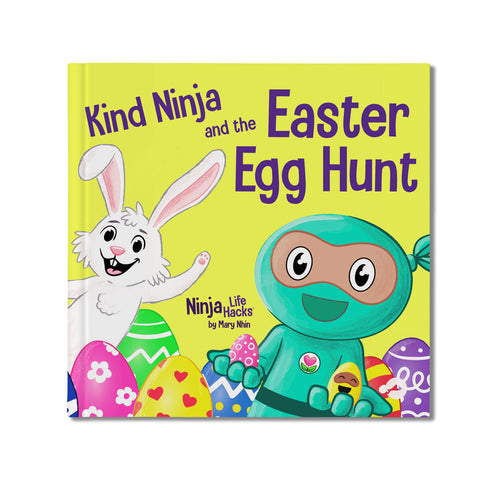 Kind Ninja and the Easter Egg Hunt Hardcover Book