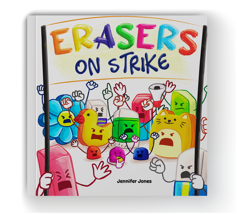 Erasers on Strike Book + Lesson Plan Bundle