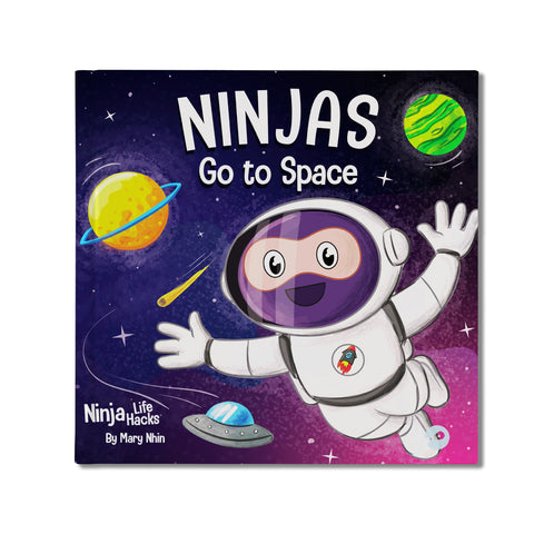 Ninjas Go to Space Hardcover Book
