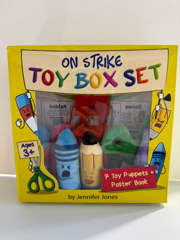 On Strike Toy Box Set (7 puppets + Poster Book)