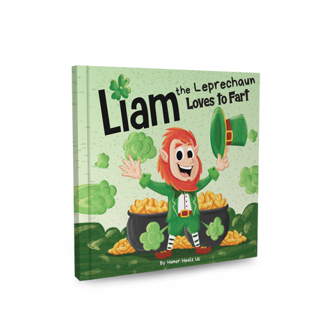 Liam the Leprechuan Loves to Fart Paperback Book