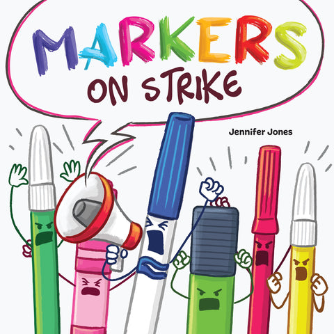 Markers on Strike Hardcover Book
