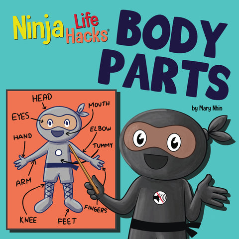 Ninja Life Hacks BODY PARTS Book + Lesson Plan Bundle