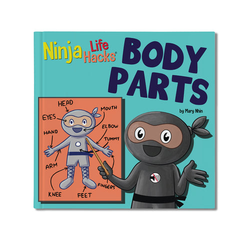 Ninja Life Hacks BODY PARTS Paperback Book