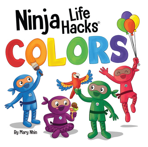 Ninja Life Hacks Colors Paperback Book