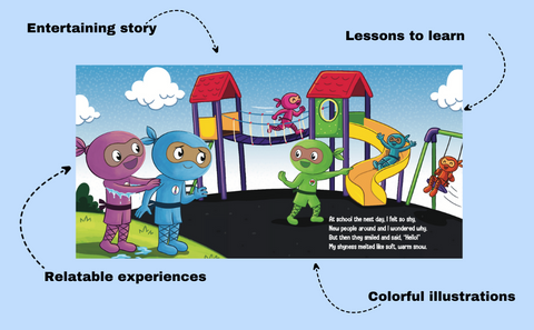 Ninjas Know All Feelings Are Okay Paperback Book