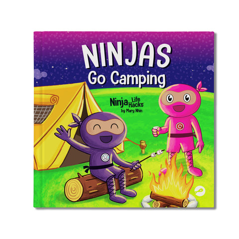 Ninjas Go Camping Paperback Book
