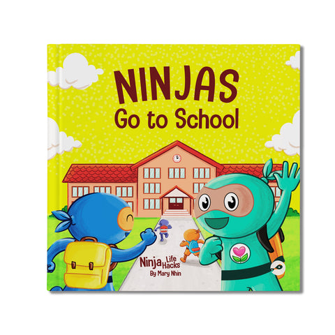 Ninjas Go to School Paperback Book