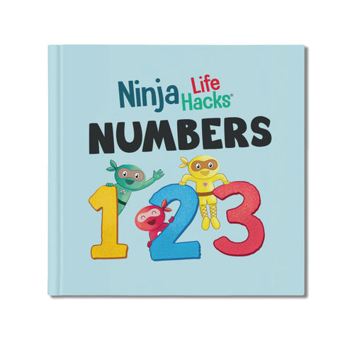 Little Ninja Life Hacks ABC’s, Shapes, Numbers, Colors Board Book Set: Social, Emotional Alphabet, Basic Concepts for Toddlers 1-4