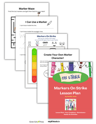 Markers On Strike Lesson Plan