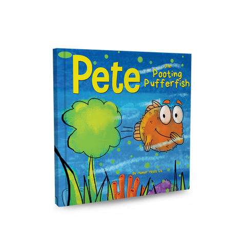 Pete the Pooting Pufferfish Paperback Book