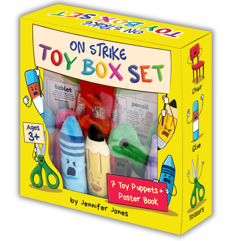 On Strike Toy Box Set (7 puppets + Poster Book)