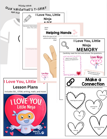 I Love You, Little Ninja Paperback Book