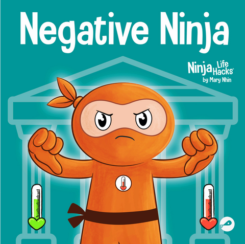 Negative Ninja Hardcover Book