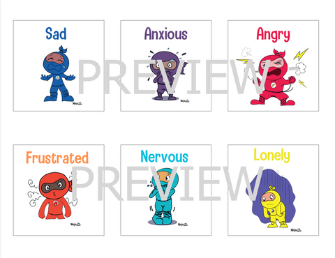 Feelings Visual Chart