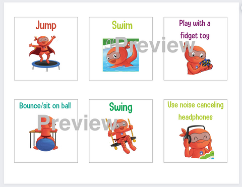 Sensory Visual Chart