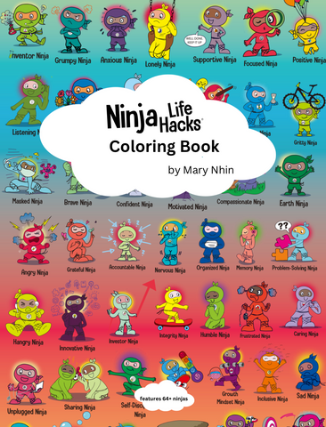 Official Ninja Life Hacks Coloring Book (pdf)