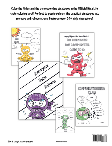 Official Ninja Life Hacks Coloring Book (pdf)