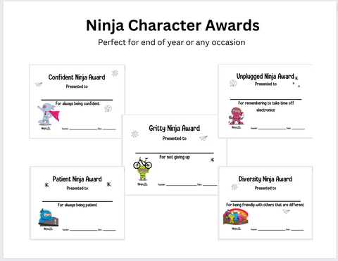 Ninja Character Awards
