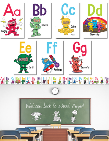 Alphabet Classroom Border