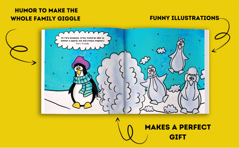 Artsy Fartsy the Farting Penguin Paperback Book