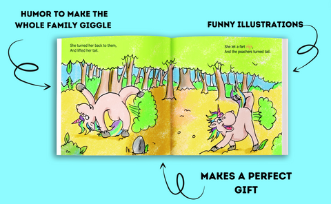 Fairy the Farting Unicorn Paperback Book