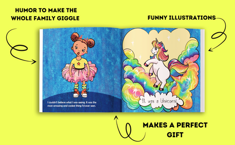 Glitter the Farting Unicorn Paperback Book