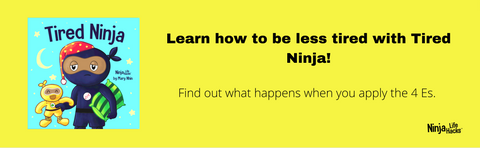 Tired Ninja Book + Lesson Plan Bundle
