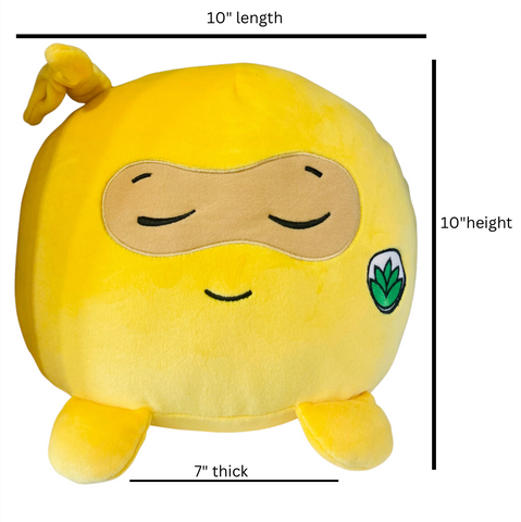 Calm Ninja Toy Plush Pillow