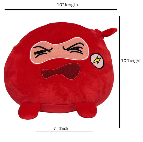 Angry Ninja Toy Plush Pillow