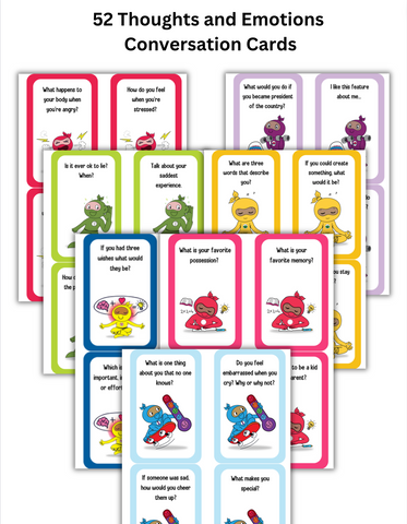 Ninja Life Hacks Thoughts and Emotions Conversation Cards (pdf)