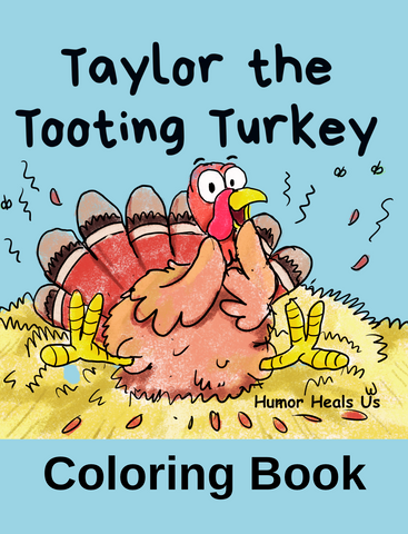 Official Taylor Tooting Turkey Coloring Book