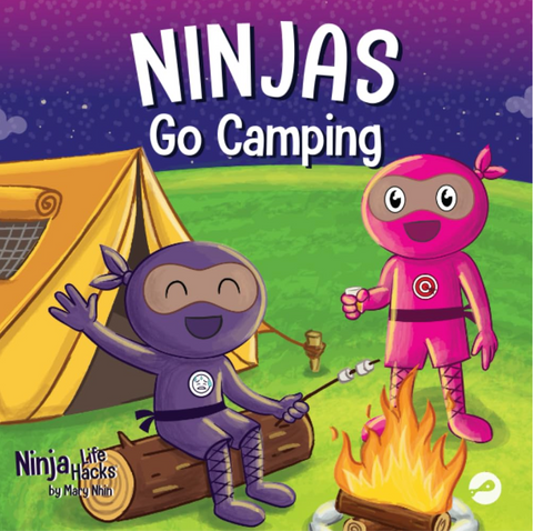Ninjas Go Camping Paperback Book