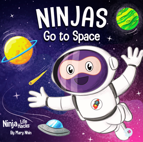 Ninjas Go to Space Hardcover Book
