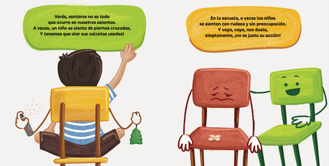 Sillas En Huelga (Chairs on Strike Spanish) Paperback Book