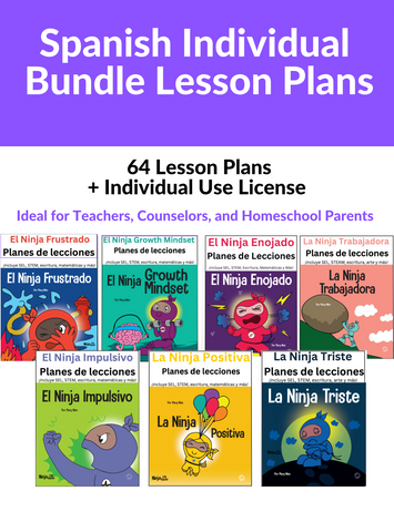 Spanish Individual Teacher Bundle 64 Lesson Plans + Individual Use License